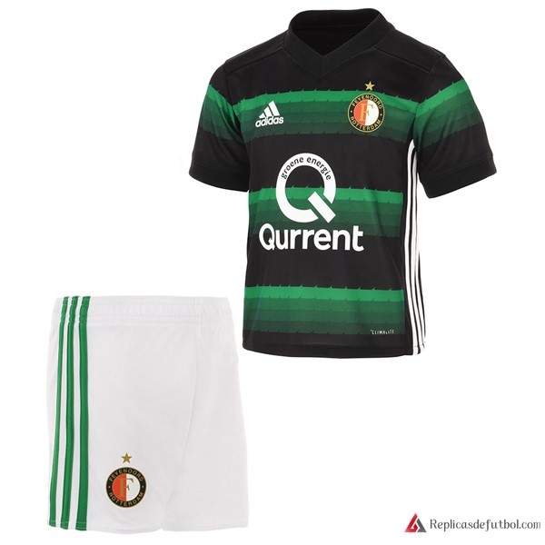 Camiseta Feyenoord Rotterdam Niño Segunda equipación 2017-2018